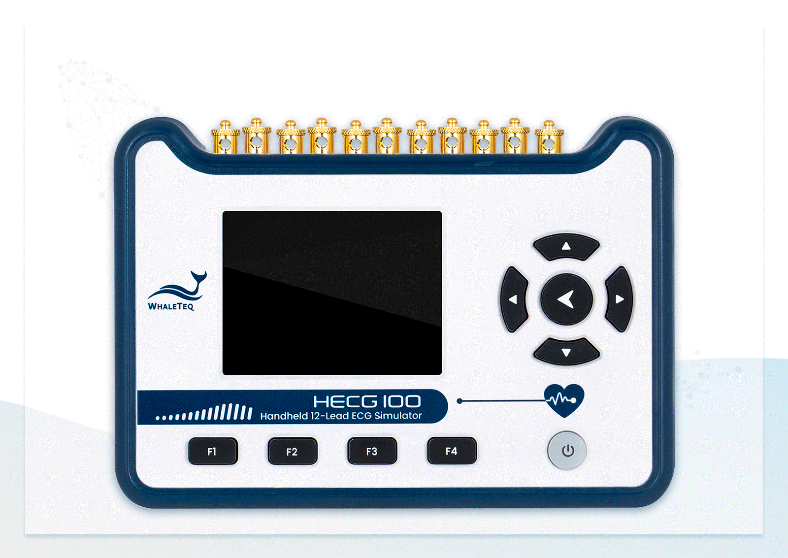 HECG100手持式12導聯心電圖模擬器快速啟動測試