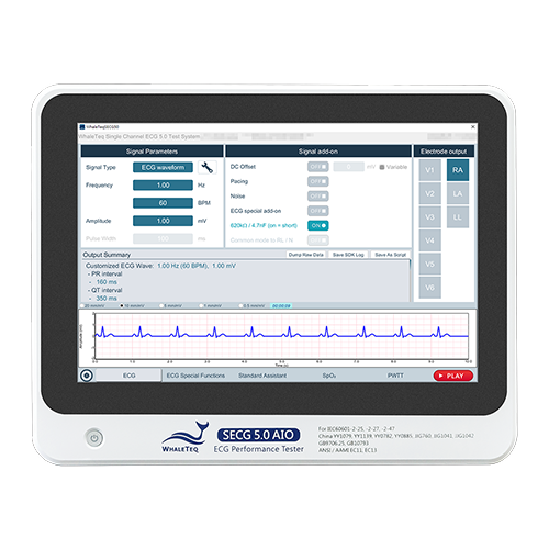 SECG 5.0 AIO | Multi Vital Sign Simulator
